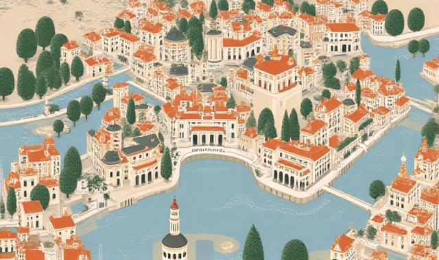 Karte von Wien, Standort der Habsburg Form Manufaktur in Graben 17